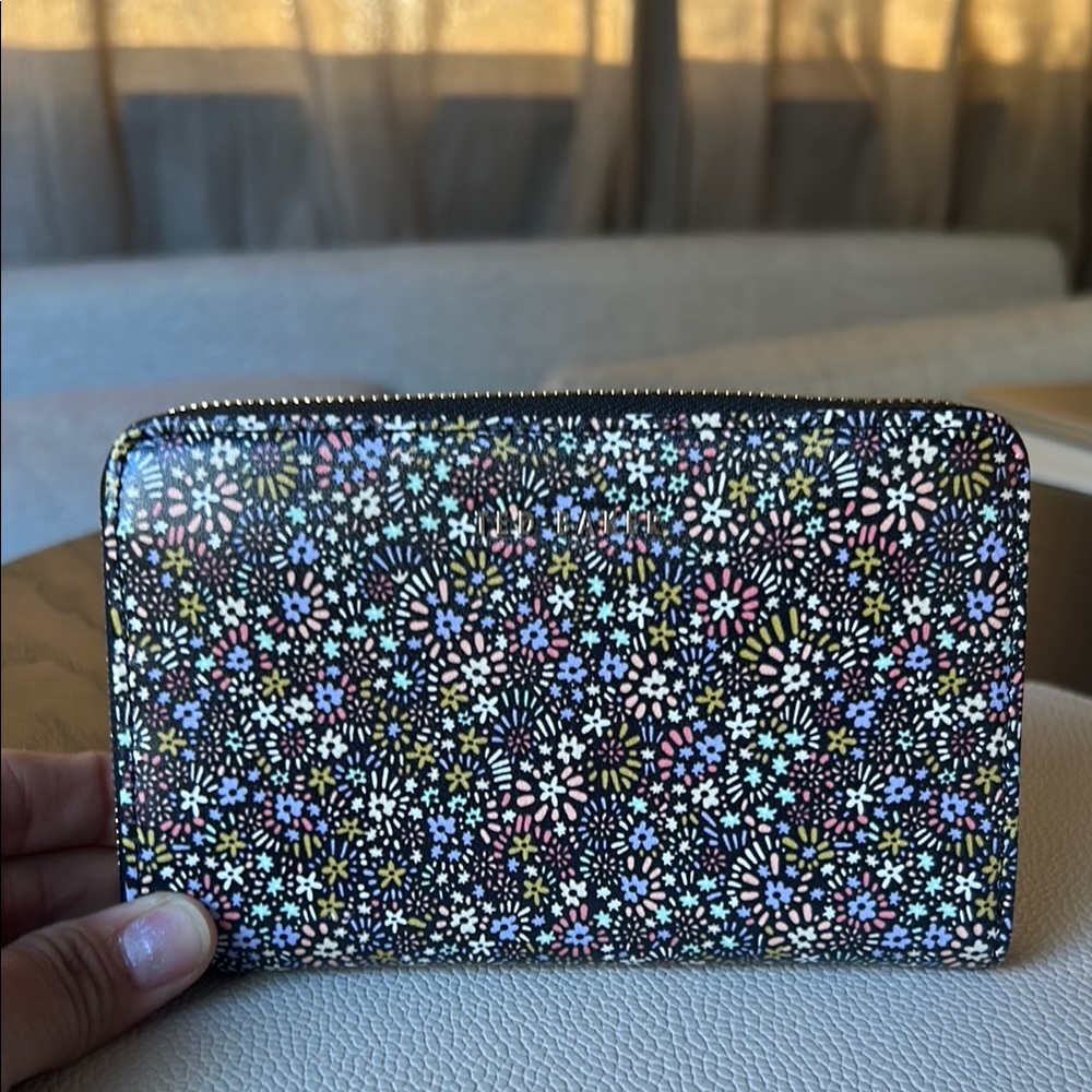Ted Baker Floral Pattern Wallet